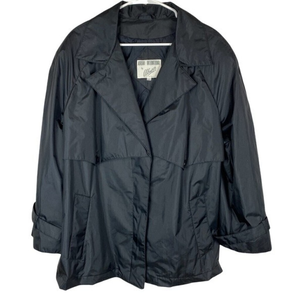 Aurora International By Abbmoor Lightweight Jacket Womens Size 18 WP Black